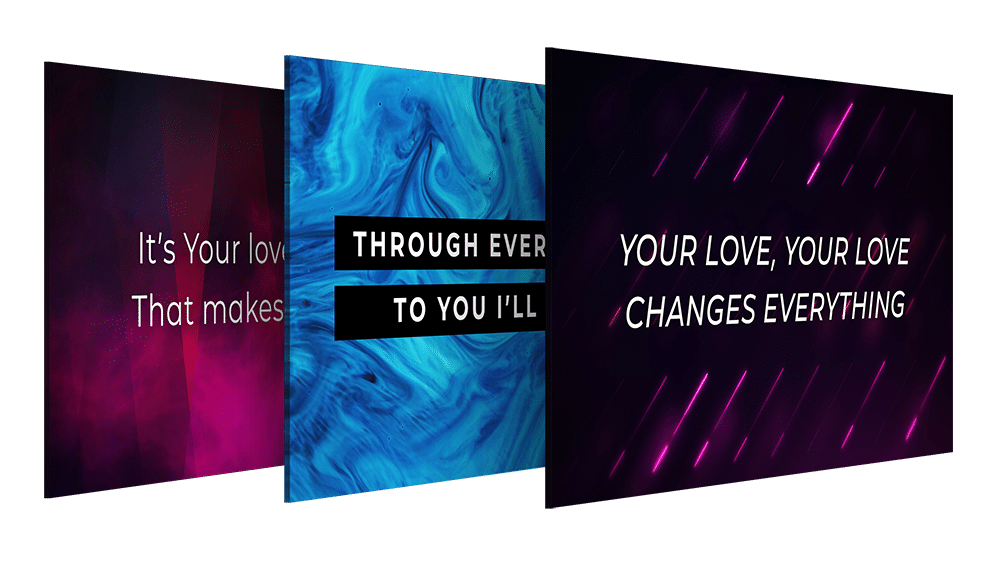 Free Motion Backgrounds for Church Presentations - Ministry Advice